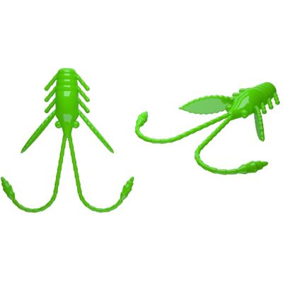 Libra Lures Pro Nymph 18 Garlic-026 - Hot Green Libra Lures Pro Nymph 18 Garlic-026 - Hot Green