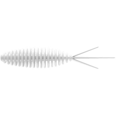 Libra Lures Turbo Worm 56 Cheese-001 - White Libra Lures Turbo Worm 56 Cheese-001 - White