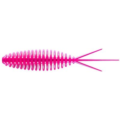 Libra Lures Turbo Worm 56 Cheese-019 - Hot Pink Libra Lures Turbo Worm 56 Cheese-019 - Hot Pink