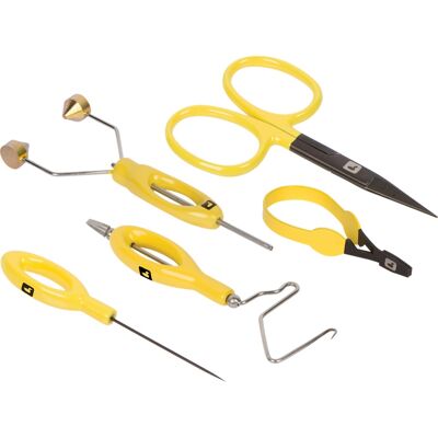 Loon Core Fly Tying Tool Kit - Yellow Loon Core Fly Tying Tool Kit - Yellow