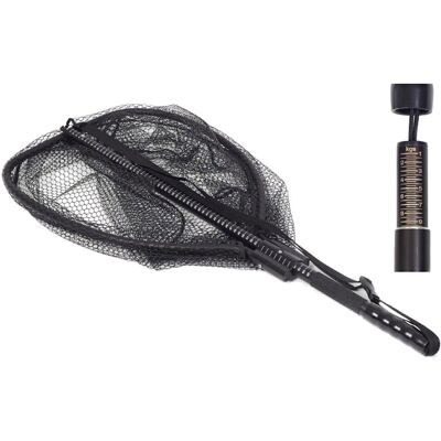 Mclean Measure & Weigh Landing Net-Xxl-Black Mclean Measure & Weigh Landing Net-Xxl-Black