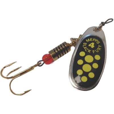 Mepps Black Fury-Silver/chartreuse-3 Mepps Black Fury-Silver/chartreuse-3