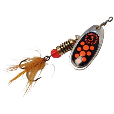 Mepps Black Fury Mouche-Silver/orange-4 Mepps Black Fury Mouche-Silver/orange-4