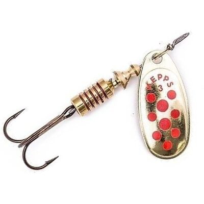 Mepps Aglia Comet Decoree-Gold/red-4 Mepps Aglia Comet Decoree-Gold/red-4