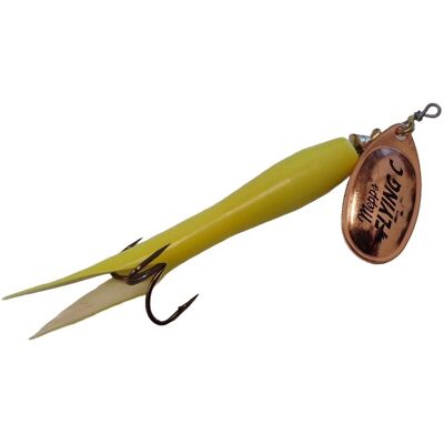 Mepps Aglia Fly C-Gul/kobber-15 Gr. Mepps Aglia Fly C-Gul/kobber-15 Gr.