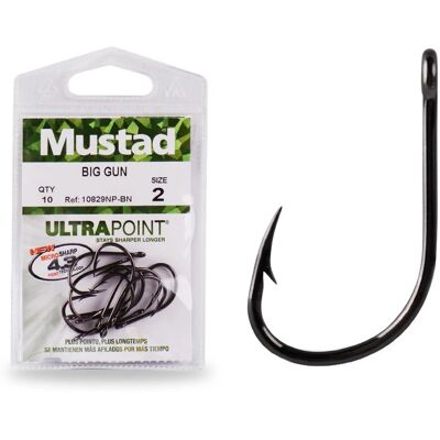 Mustad Big Gun Enkeltkrog-1 Mustad Big Gun Enkeltkrog-1