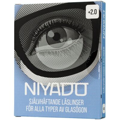 Fly-Dressing Niyado - Stick On Lenses-Styrke +3,5 Fly-Dressing Niyado - Stick On Lenses-Styrke +3,5