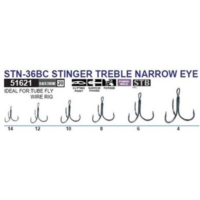 Owner Stn-36bc Tube Fly Treble-6 Owner Stn-36bc Tube Fly Treble-6