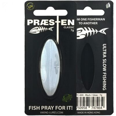Viking Præsten Gennemløber Micro 1,8 Gr.-Black/glow Viking Præsten Gennemløber Micro 1,8 Gr.-Black/glow