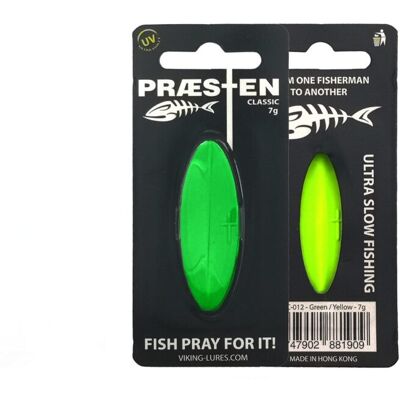 Viking Præsten Gennemløber Micro 1,8 Gr.-Grøn/gul Viking Præsten Gennemløber Micro 1,8 Gr.-Grøn/gul