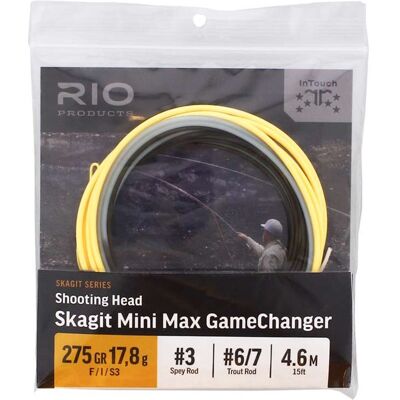 Rio Skagit Mini Max Gamechanger-#5/6-F/s3/s5 Rio Skagit Mini Max Gamechanger-#5/6-F/s3/s5
