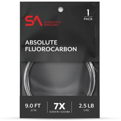 Scientific Anglers Absolute Fluorocarbon Leader 9'-0,28mm Scientific Anglers Absolute Fluorocarbon Leader 9'-0,28mm