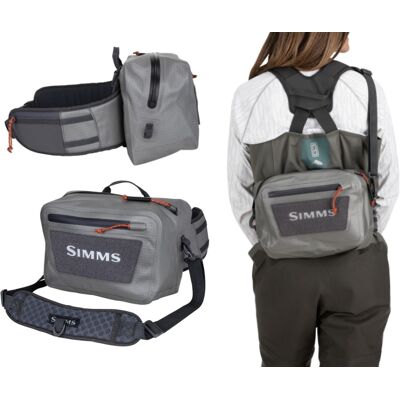 Simms Dry Creek Z Hip Pack-Steel Simms Dry Creek Z Hip Pack-Steel