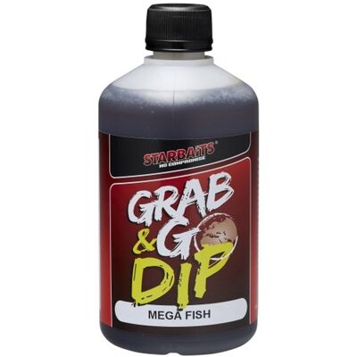 Starbaits Starbait Grab & Go Dip Mega Fish 500ml Starbaits Starbait Grab & Go Dip Mega Fish 500ml