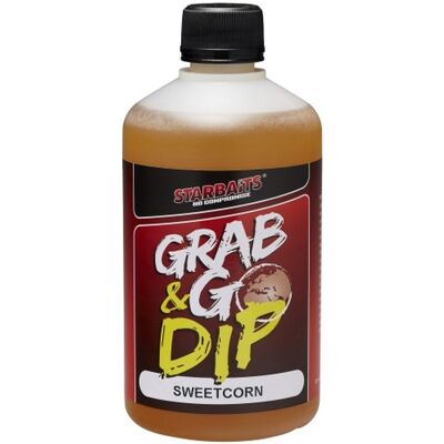 Starbaits Starbait Grab & Go Dip Sweetcorn 500ml Starbaits Starbait Grab & Go Dip Sweetcorn 500ml