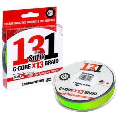 Sufix 131 G-Core Neon Chartreuse-0,285mm Sufix 131 G-Core Neon Chartreuse-0,285mm