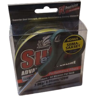 Sufix 832 Advance 0,06 Med Saks Sufix 832 Advance 0,06 Med Saks