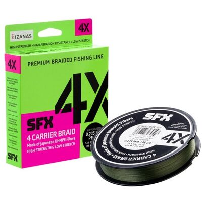 Sufix Sfx 4x Braid Low Vis Green 135m-0,148mm Sufix Sfx 4x Braid Low Vis Green 135m-0,148mm