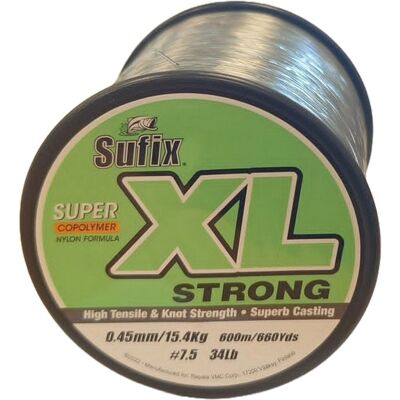 Sufix Xl Strong - Platinum - 600m 0,45mm Sufix Xl Strong - Platinum - 600m 0,45mm