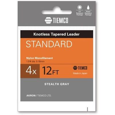 Tiemco Akron Standard Leader 12 Ft-4x Tiemco Akron Standard Leader 12 Ft-4x