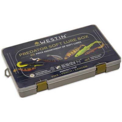 Westin Predator Soft Lure Box 60pcs Westin Predator Soft Lure Box 60pcs