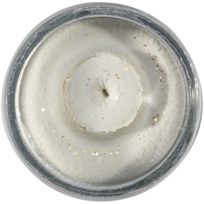 Berkley Powerbait Natural Glitter Trout Dough-Fish Pellet-White Glitter Berkley Powerbait Natural Glitter Trout Dough-Fish Pellet-White Glitter