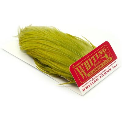 Whiting Bugger Pack-White Dyed Olive Whiting Bugger Pack-White Dyed Olive