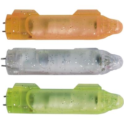 Wiggler Flash Led Double 53mm-Orange Wiggler Flash Led Double 53mm-Orange
