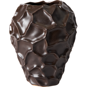 Muubs Soil Vase Mocha, Ø18xh21,5 Cm, Keramik Muubs Soil Vase Mocha, Ø18xh21,5 Cm, Keramik
