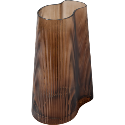 Muubs Ripe Vase 26 Cm - Brun Muubs Ripe Vase 26 Cm - Brun