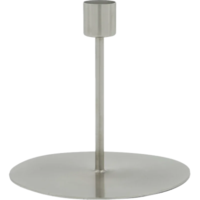 House Doctor Anit Lysestage 12 Cm - Børstet Sølv House Doctor Anit Lysestage 12 Cm - Børstet Sølv