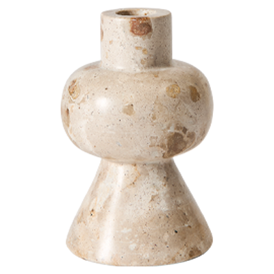 Muubs Vita Lysestage Large H12 Cm Seashell Marmor Lysestage Muubs Vita Lysestage Large H12 Cm Seashell Marmor Lysestage
