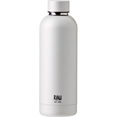 Aida RAW kreativ - To Go termoflaske 0,5 L - Metallisk sølvstål Aida RAW kreativ - To Go termoflaske 0,5 L - Metallisk sølvstål