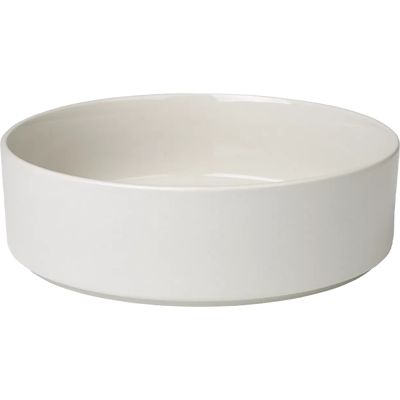 Blomus - Skål Pilar Ø27 cm - Hvid - Serverings- & salatskåle Blomus - Skål Pilar Ø27 cm - Hvid - Serverings- & salatskåle