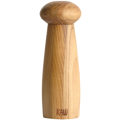 Aida Raw Teak Keramisk Peberkværn 18 Cm Aida Raw Teak Keramisk Peberkværn 18 Cm