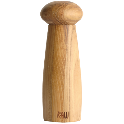Aida Raw Teak Keramisk Saltkværn 18 Cm Aida Raw Teak Keramisk Saltkværn 18 Cm
