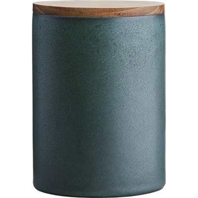 Aida - Raw - Northern green - 15 cm - Storage Jar Aida - Raw - Northern green - 15 cm - Storage Jar