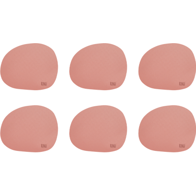 Aida Raw Silikone Coasters Glasbrikker 6-Pak - Spice Rose Aida Raw Silikone Coasters Glasbrikker 6-Pak - Spice Rose