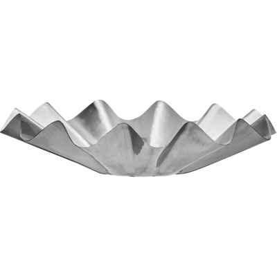 House Doctor Flood Skål Ø35 Cm - Børstet Sølv House Doctor Flood Skål Ø35 Cm - Børstet Sølv