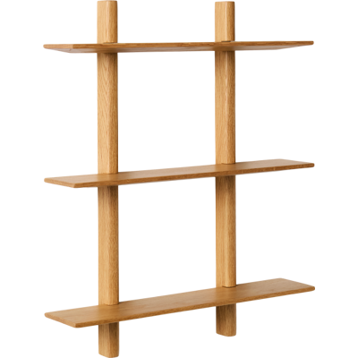 Muubs Noir Hylde S, 50x60 Cm, Eg, Natur Olie Muubs Noir Hylde S, 50x60 Cm, Eg, Natur Olie