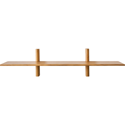 Muubs Noir Hylde Single L, 20x90 Cm, Eg, Natur Olie Muubs Noir Hylde Single L, 20x90 Cm, Eg, Natur Olie