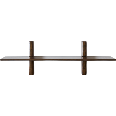 Muubs Noir Hylde Single S, 12x50 Cm, Eg, Røget Olie Muubs Noir Hylde Single S, 12x50 Cm, Eg, Røget Olie