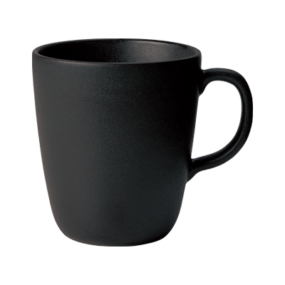 AIDA RAW Titanium Black Kaffekop - Sæt med 6 AIDA RAW Titanium Black Kaffekop - Sæt med 6