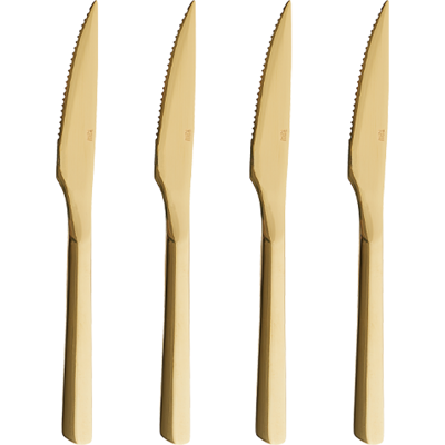 Aida Raw Steakkniv 4-Pak - Guld Aida Raw Steakkniv 4-Pak - Guld