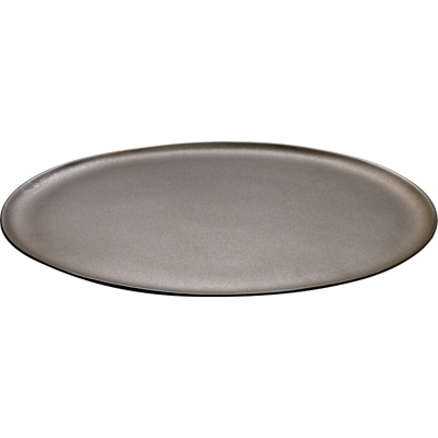 Aida Raw Rundt Fad 42 Cm - Metallic Brown Aida Raw Rundt Fad 42 Cm - Metallic Brown