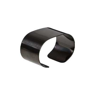 Aida Raw Servietring 4-Pak - Blank Sort Aida Raw Servietring 4-Pak - Blank Sort