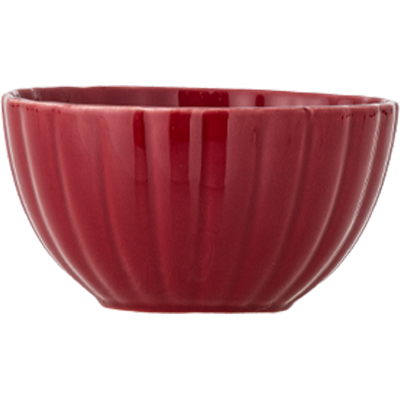 Bloomingville Latina Skål 12 Cm, Rød Stentøj Bloomingville Latina Skål 12 Cm, Rød Stentøj
