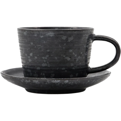 House Doctor Pion Kaffekop og Underkop - Coffee Cup and Saucer Set House Doctor Pion Kaffekop og Underkop - Coffee Cup and Saucer Set