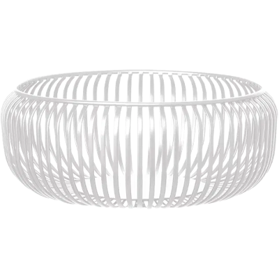 Blomus Lito Bowl M, Skål Ø25 Cm, Hvid Pulverlakeret Stål Blomus Lito Bowl M, Skål Ø25 Cm, Hvid Pulverlakeret Stål