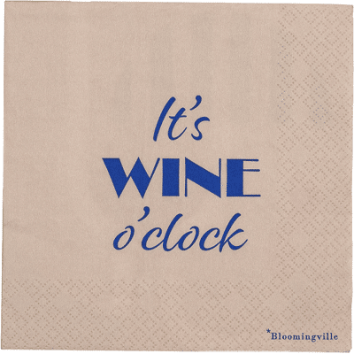 Bloomingville Wine Serviet 33x33 Cm Bloomingville Wine Serviet 33x33 Cm